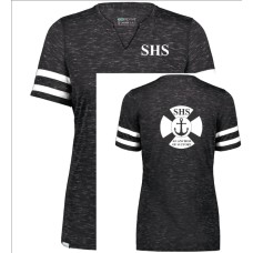 3-color Left Chest - Ladies Monterey Tee