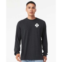 BELLA + CANVAS - Triblend Long Sleeve Tee with 2-color Left Chest Logo BELLA + CANVAS - Triblend Long Sleeve Tee with 2-color Left Chest Logo