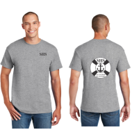 Gildan® - DryBlend® 50 Cotton/50 Poly T-Shirt-Front and Back Gildan® - DryBlend® 50 Cotton/50 Poly T-Shirt-Front and Back