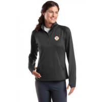Sport-Tek® Ladies Sport-Wick® Stretch 1/2-Zip Pullover-Embroidered Logo Sport-Tek® Ladies Sport-Wick® Stretch 1/2-Zip Pullover-Embroidered Logo