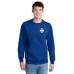 2-color Left Chest Port & Co® Core Fleece Crewneck Pocket Sweatshirt 2-color Left Chest Port & Co® Core Fleece Crewneck Pocket Sweatshirt